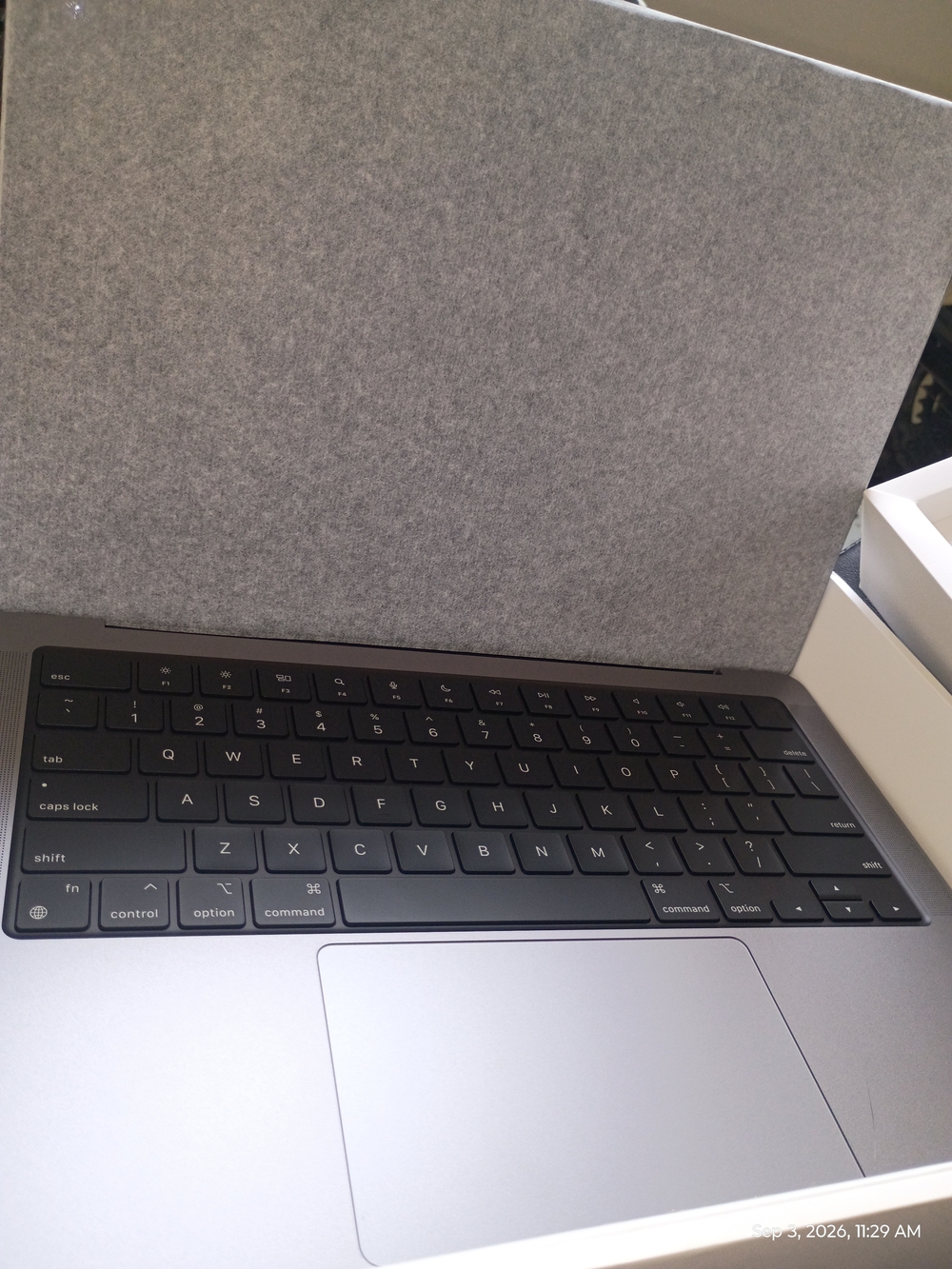 Apple MacBook Keyboard Assembly in Gray